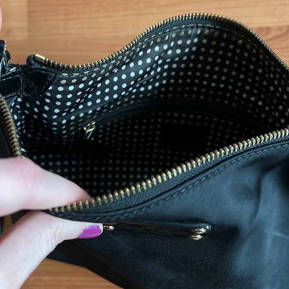 Kate Spade ♠️ Black Shoulder Purse - Picture 4 of 8